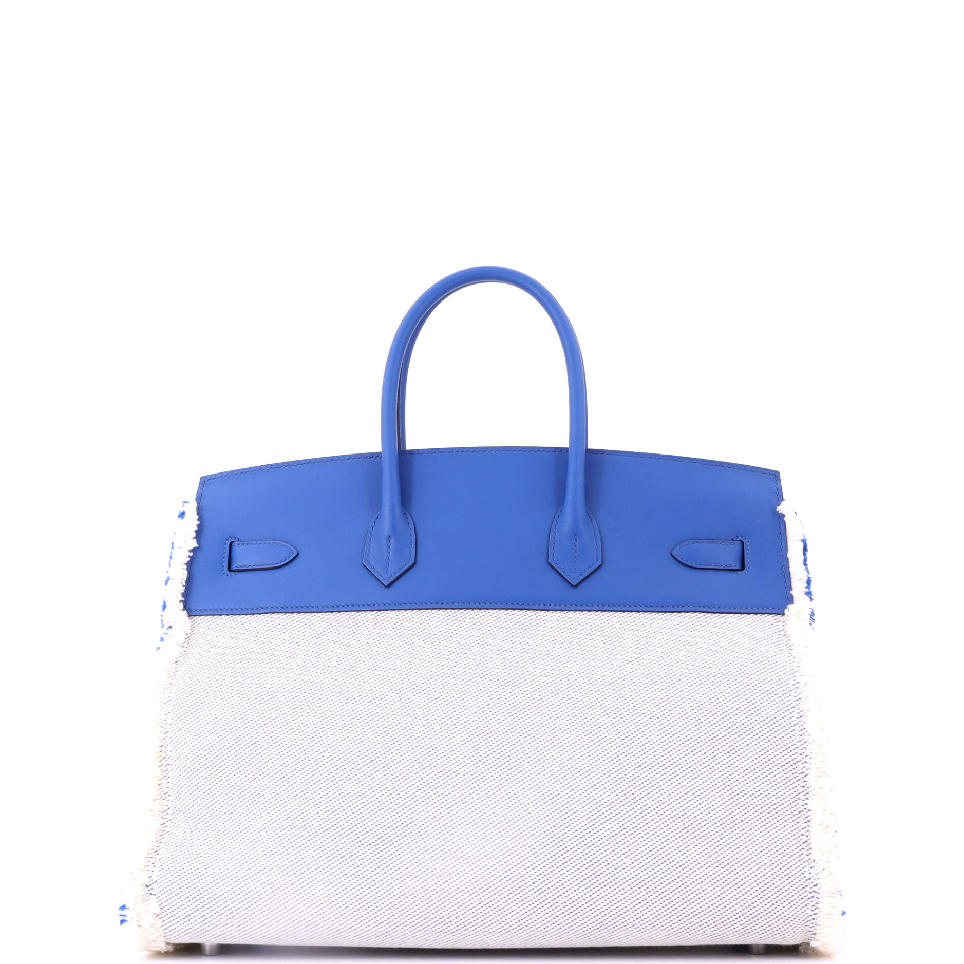 Fray Fray Birkin Bag Toile and Swift 35