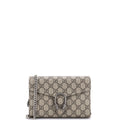 Dionysus Chain Wallet GG Coated Canvas Small