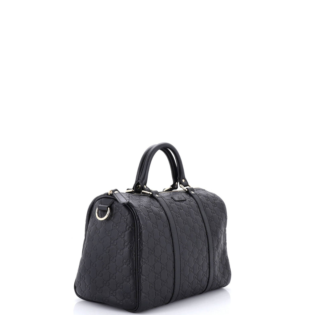 Joy Boston Bag Guccissima Leather Medium