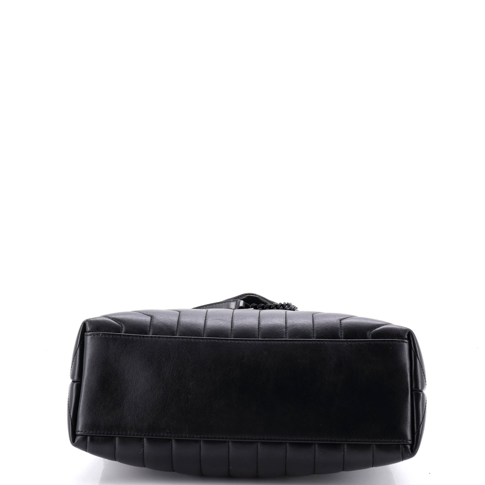 Loulou Shoulder Bag Matelasse Chevron Leather Large