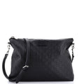Convertible Zip Messenger Guccissima Leather Large