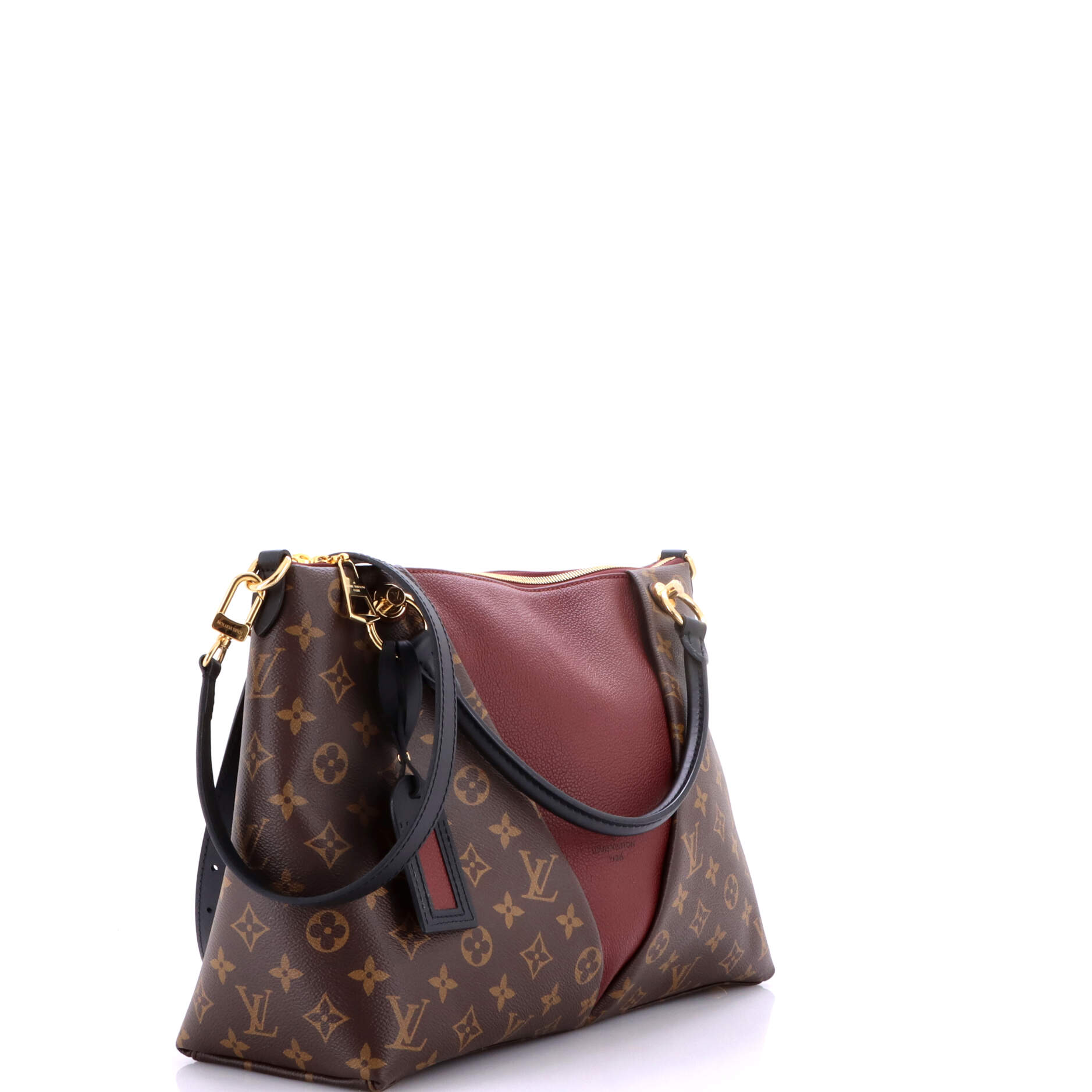 V Tote Monogram Canvas and Leather MM