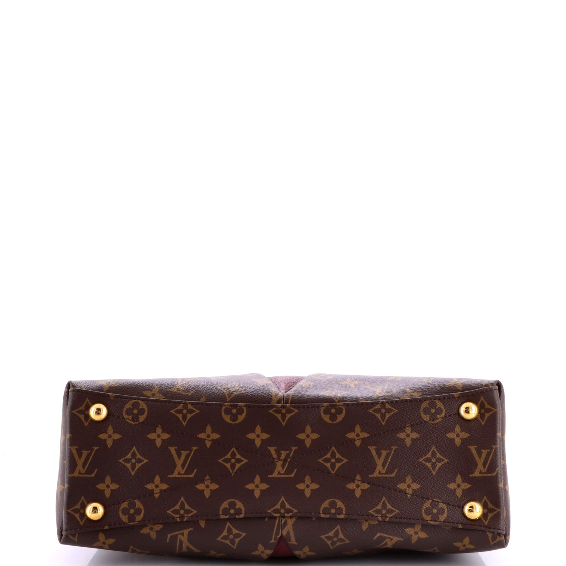 V Tote Monogram Canvas and Leather MM