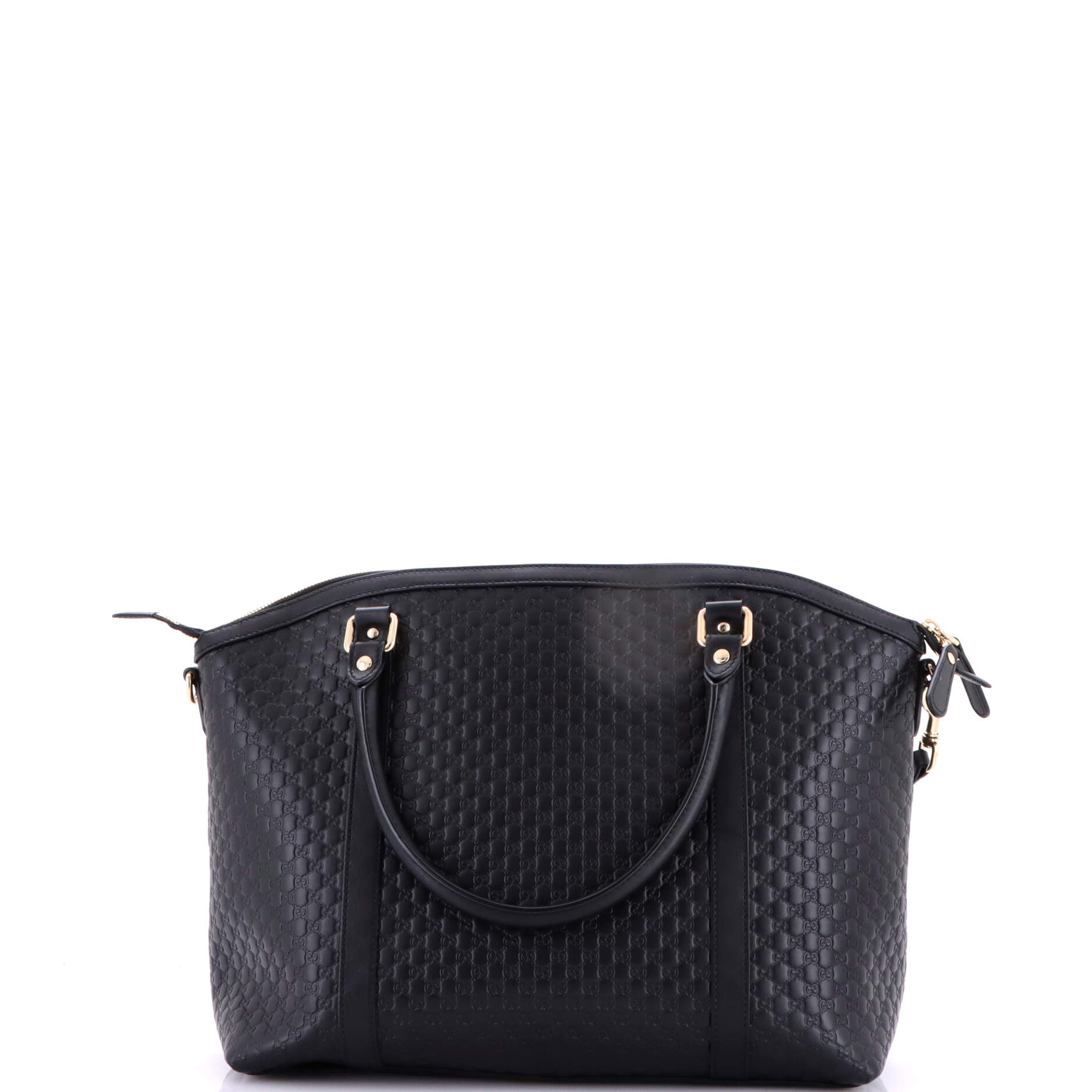 Britt Convertible Dome Satchel Microguccissima Leather Medium
