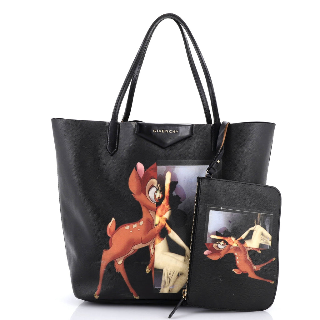Antigona Shopper Printed Canvas Large