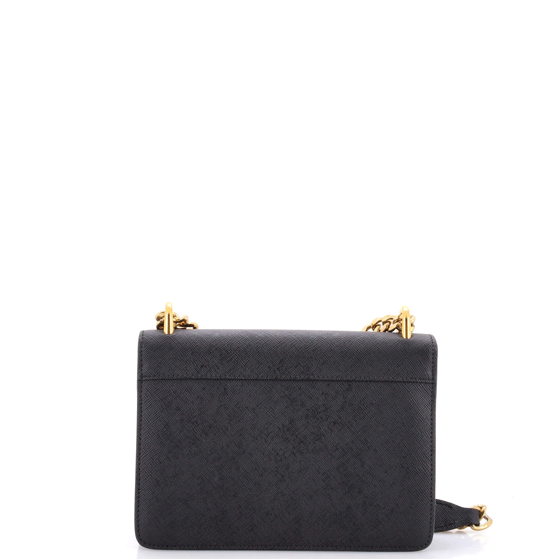 Chain Flap Bag Saffiano Leather Small
