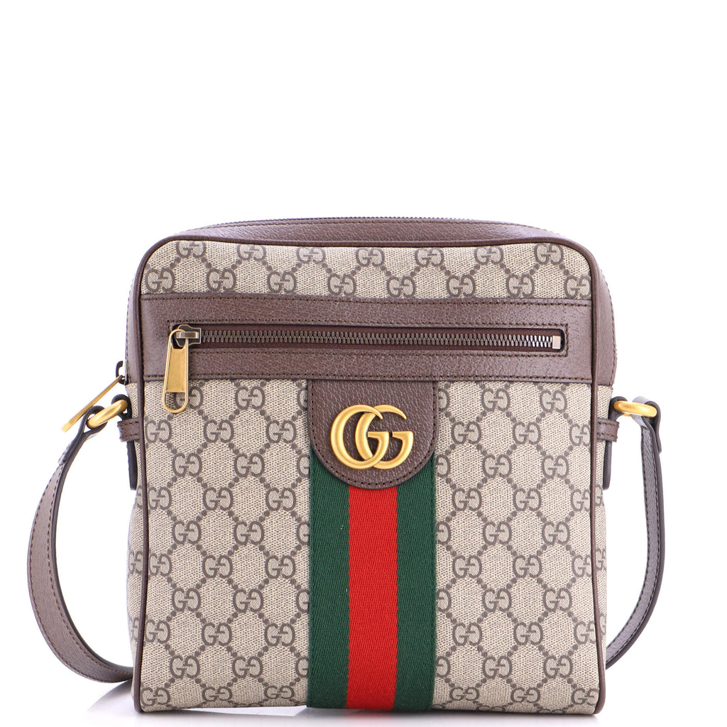 Ophidia Messenger Bag GG Coated Canvas Small
