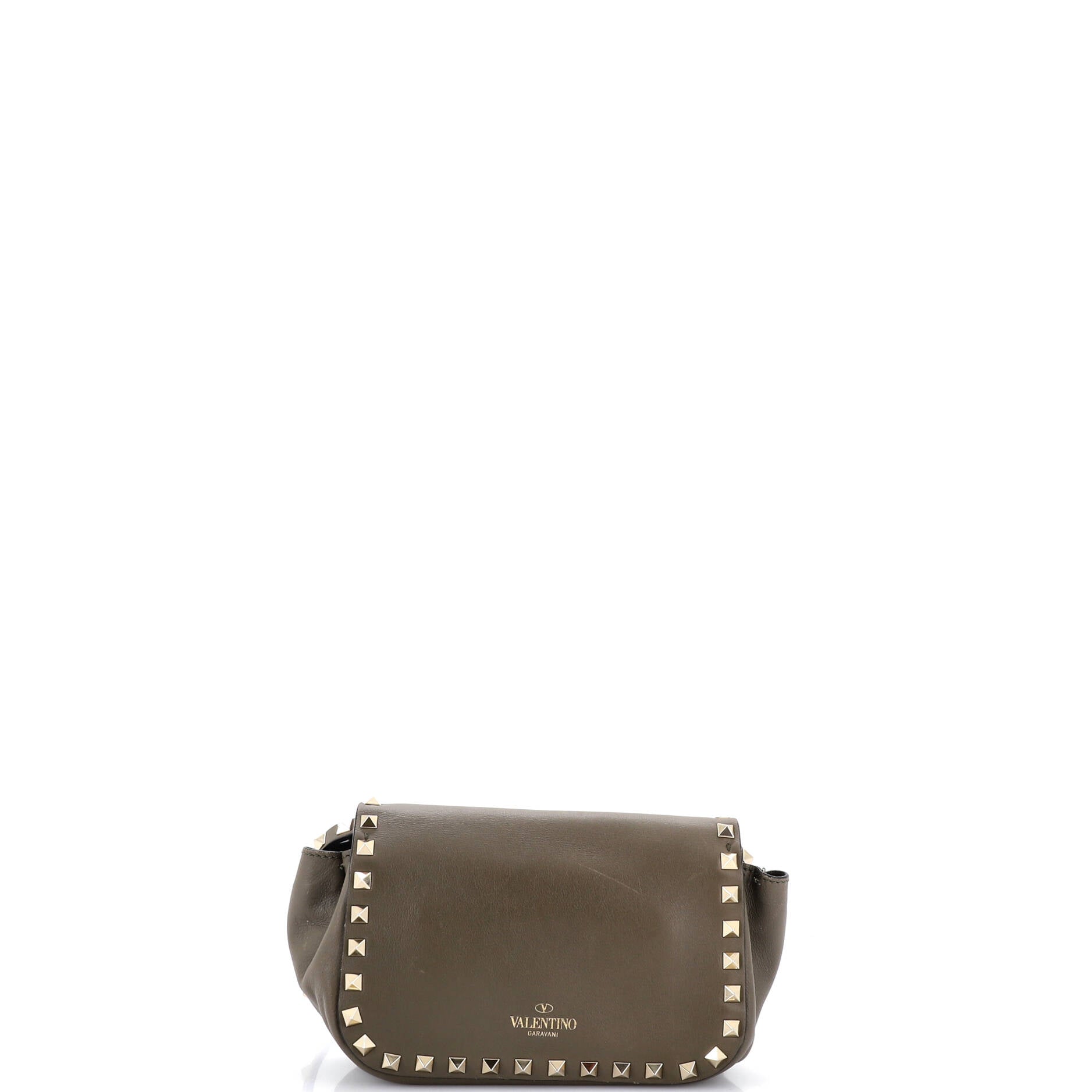Rockstud Flip Lock Flap Bag Leather Mini