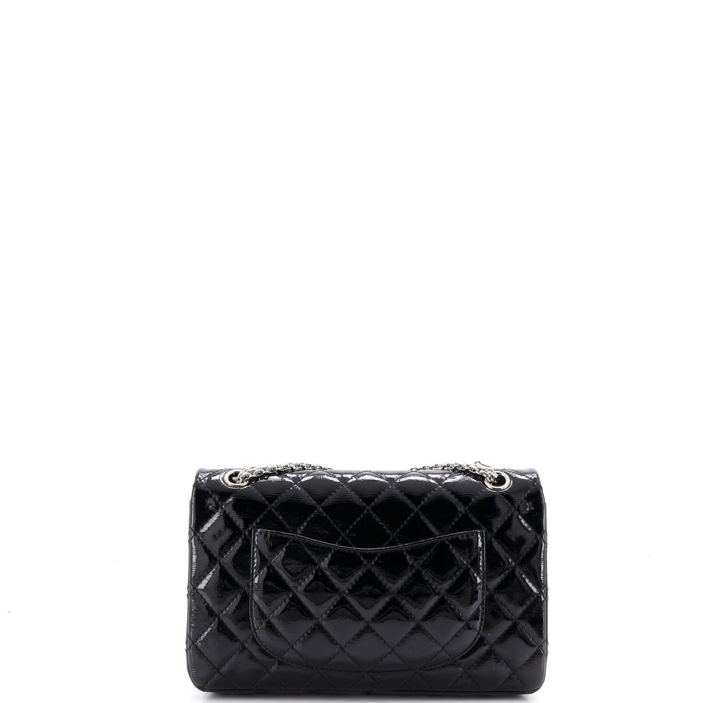 Reissue 2.55 Flap Bag Quilted Crinkled Patent 226