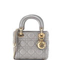 Lady Dior Chain Bag Cannage Quilt Lambskin Mini