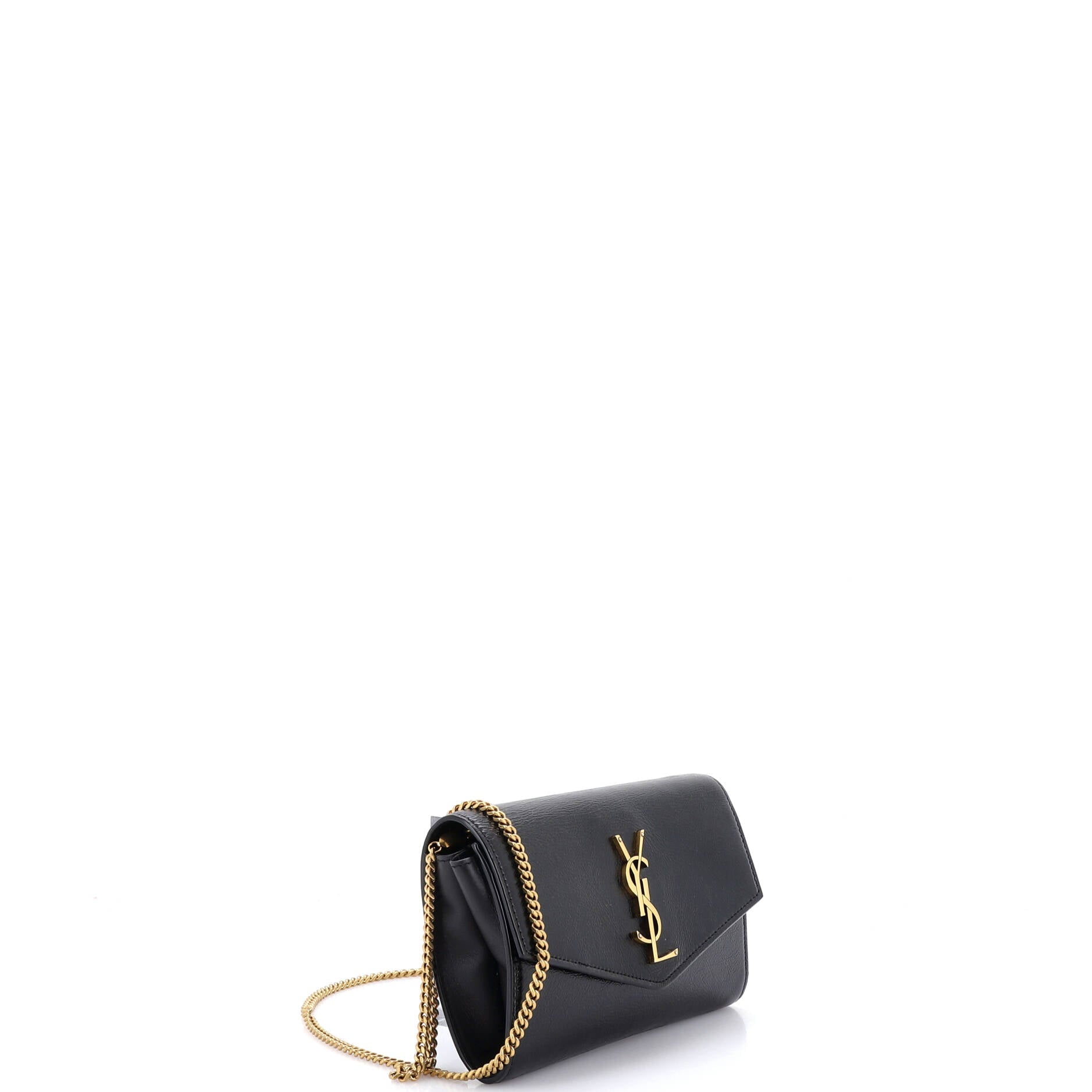 Uptown Chain Wallet Leather