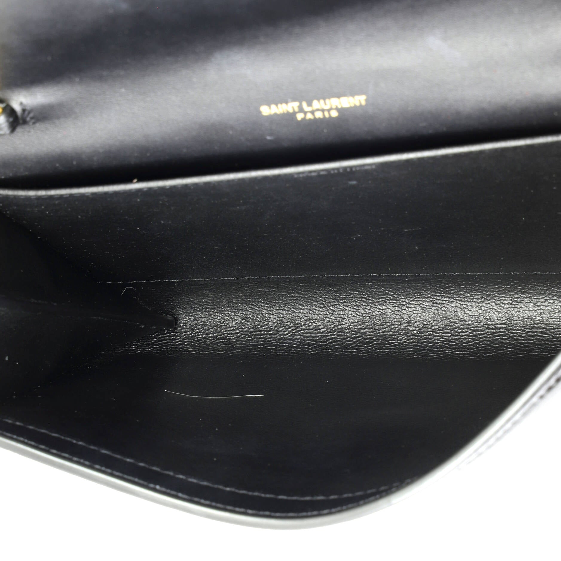 Uptown Chain Wallet Leather