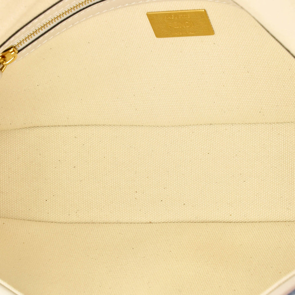 Baguette NM Bag Zucca Embroidered Canvas Medium
