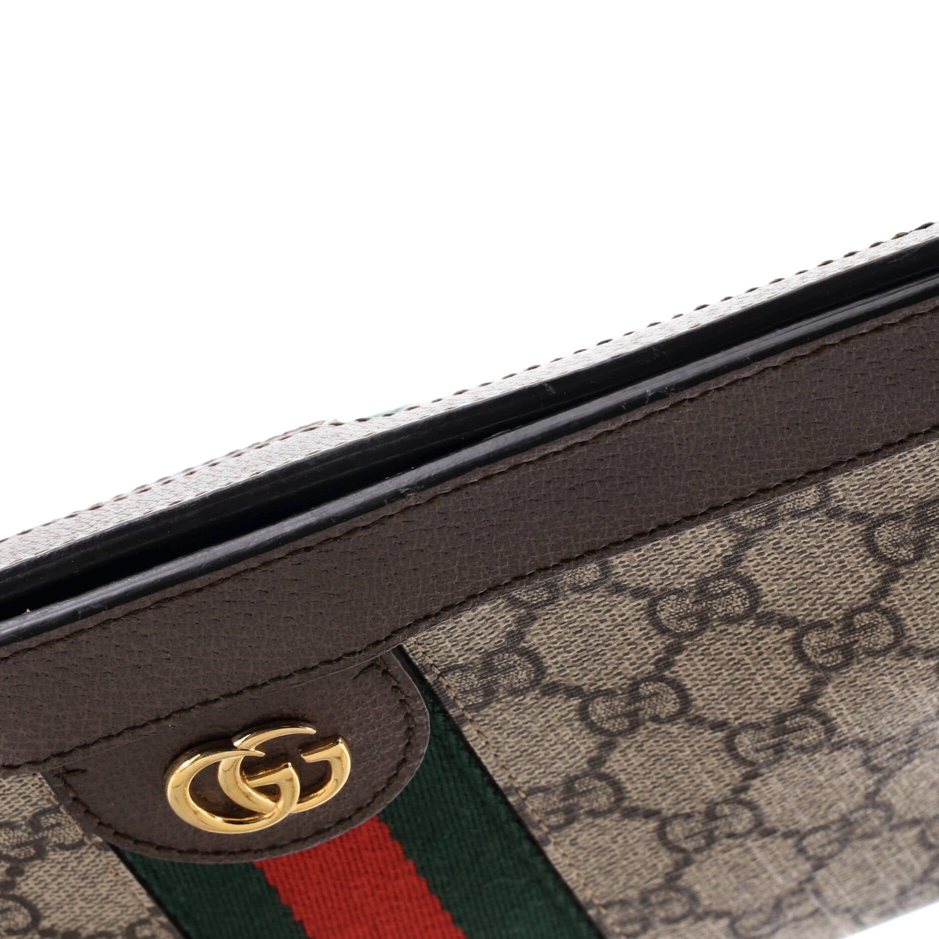 Ophidia Chain Shoulder Bag GG Coated Canvas Small