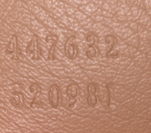 Pearly GG Marmont Shoulder Bag Embellished Matelasse Leather Small