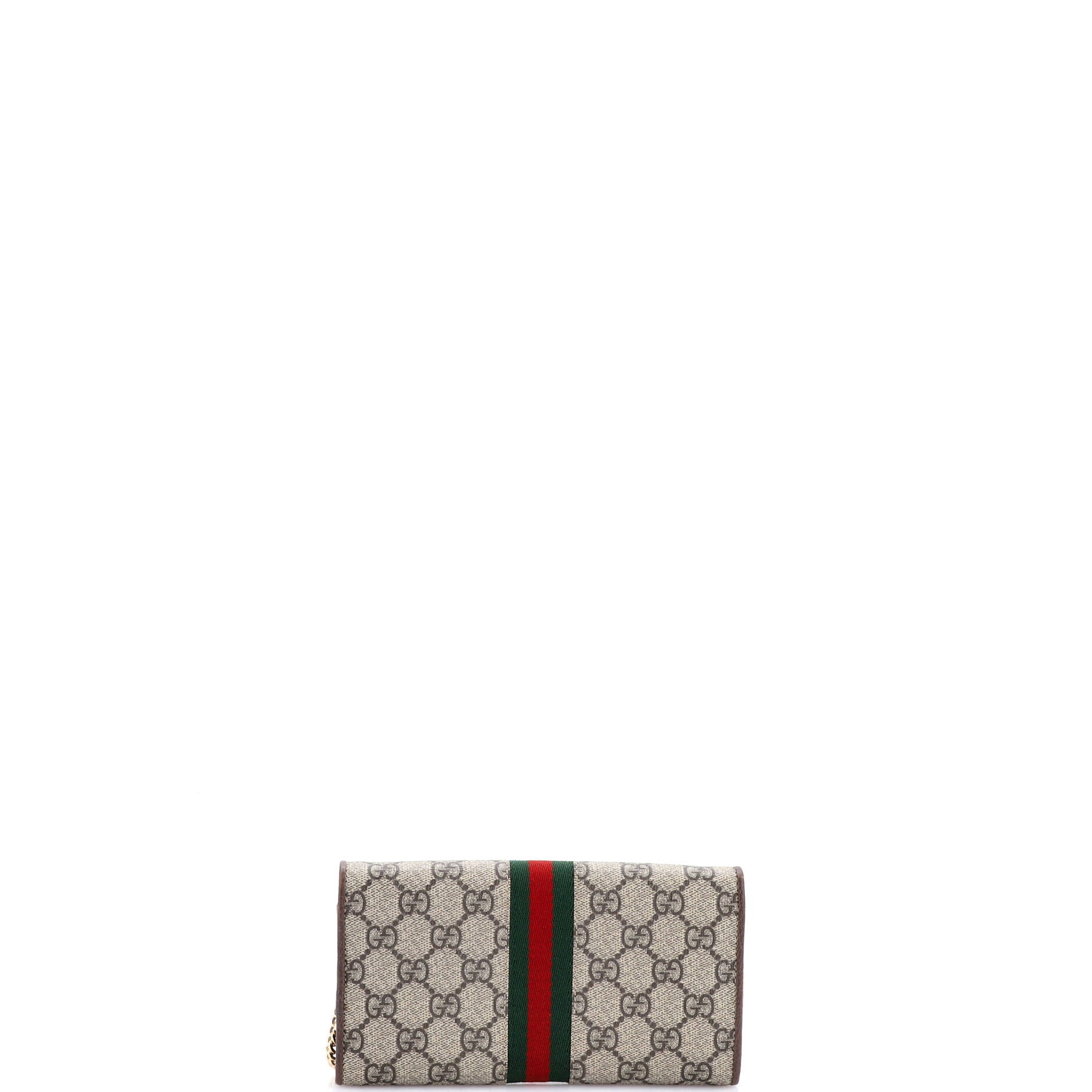 Ophidia Chain Wallet GG Coated Canvas