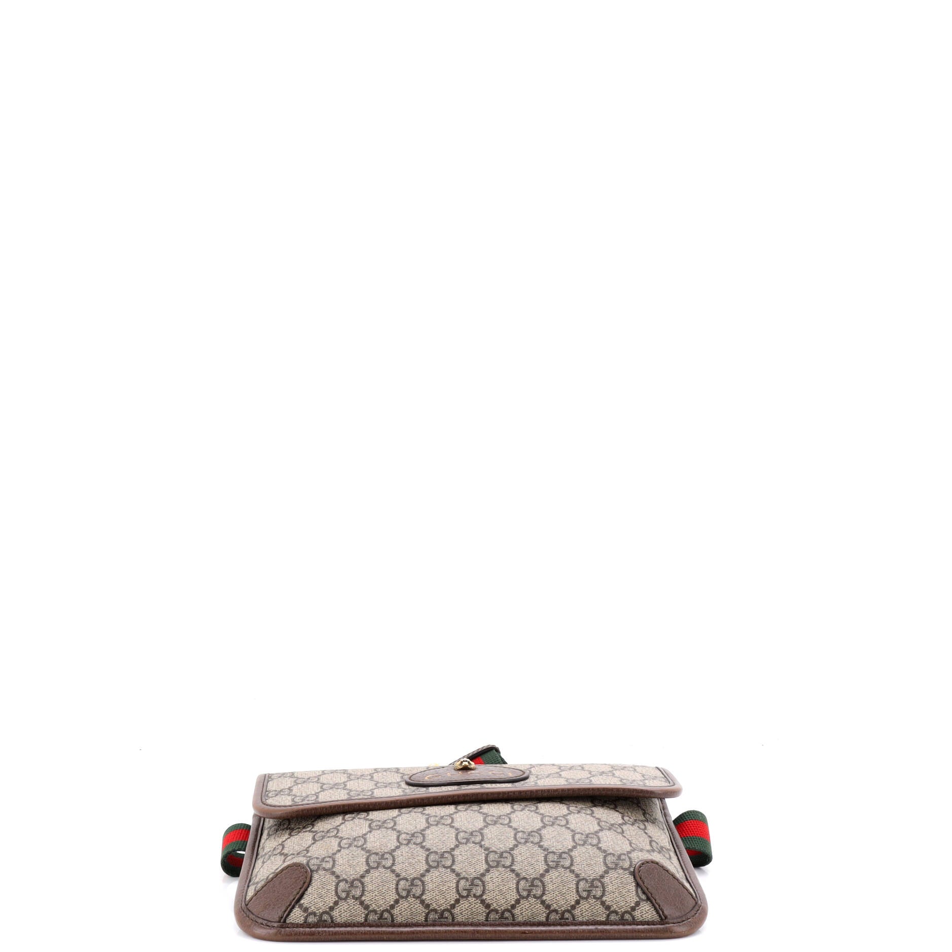 Neo Vintage Flap Belt Bag GG Coated Canvas