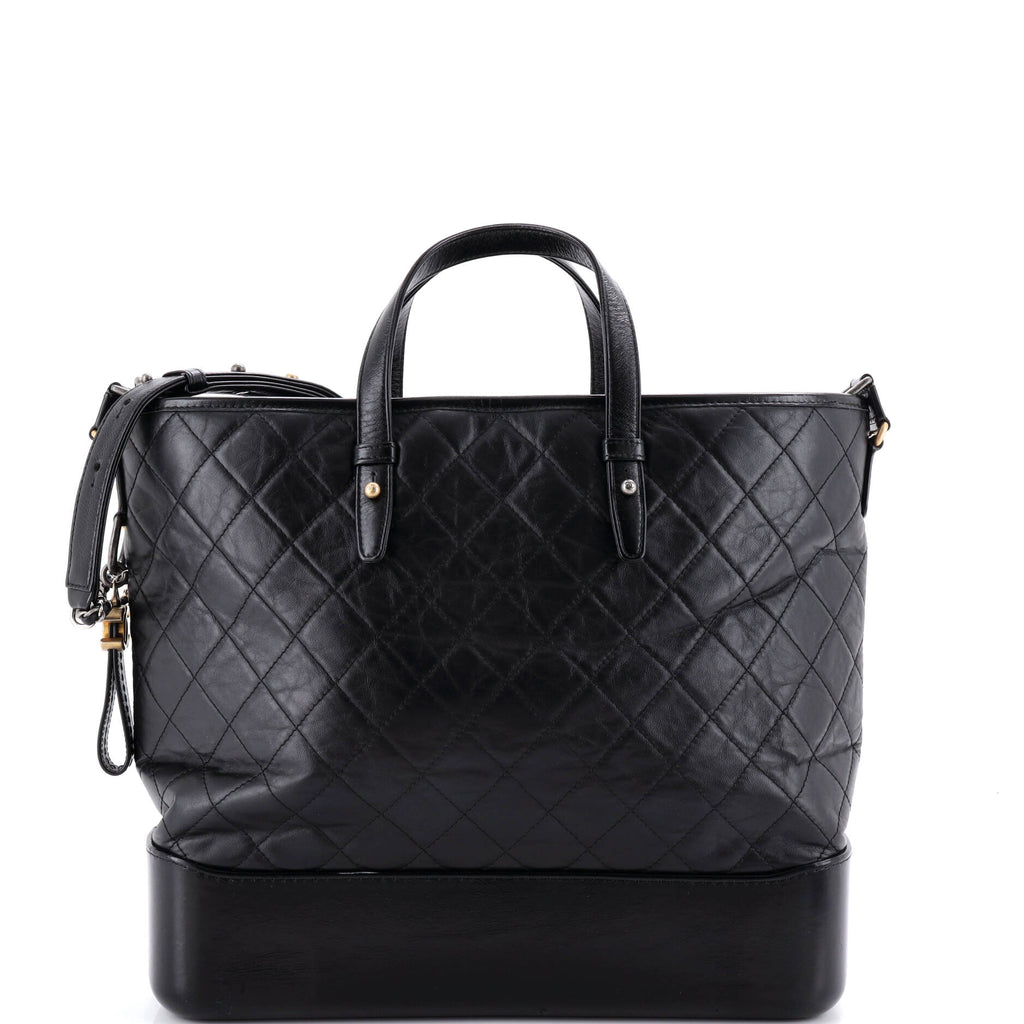Gabrielle Shopping Tote Quilted Calfskin Large