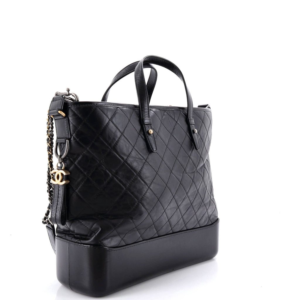 Gabrielle Shopping Tote Quilted Calfskin Large