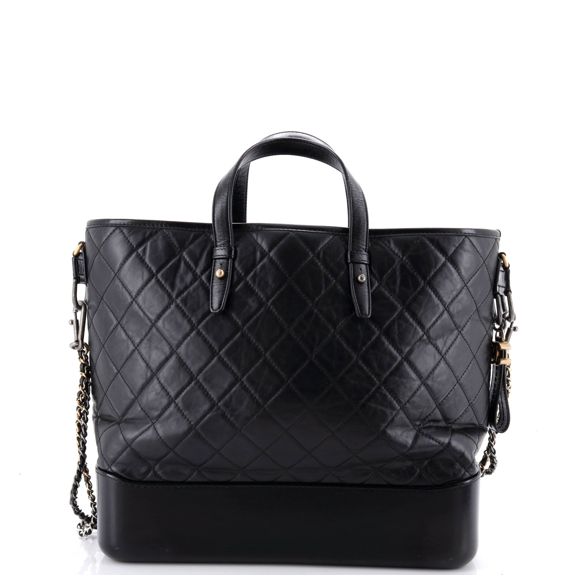 Gabrielle Shopping Tote Quilted Calfskin Large