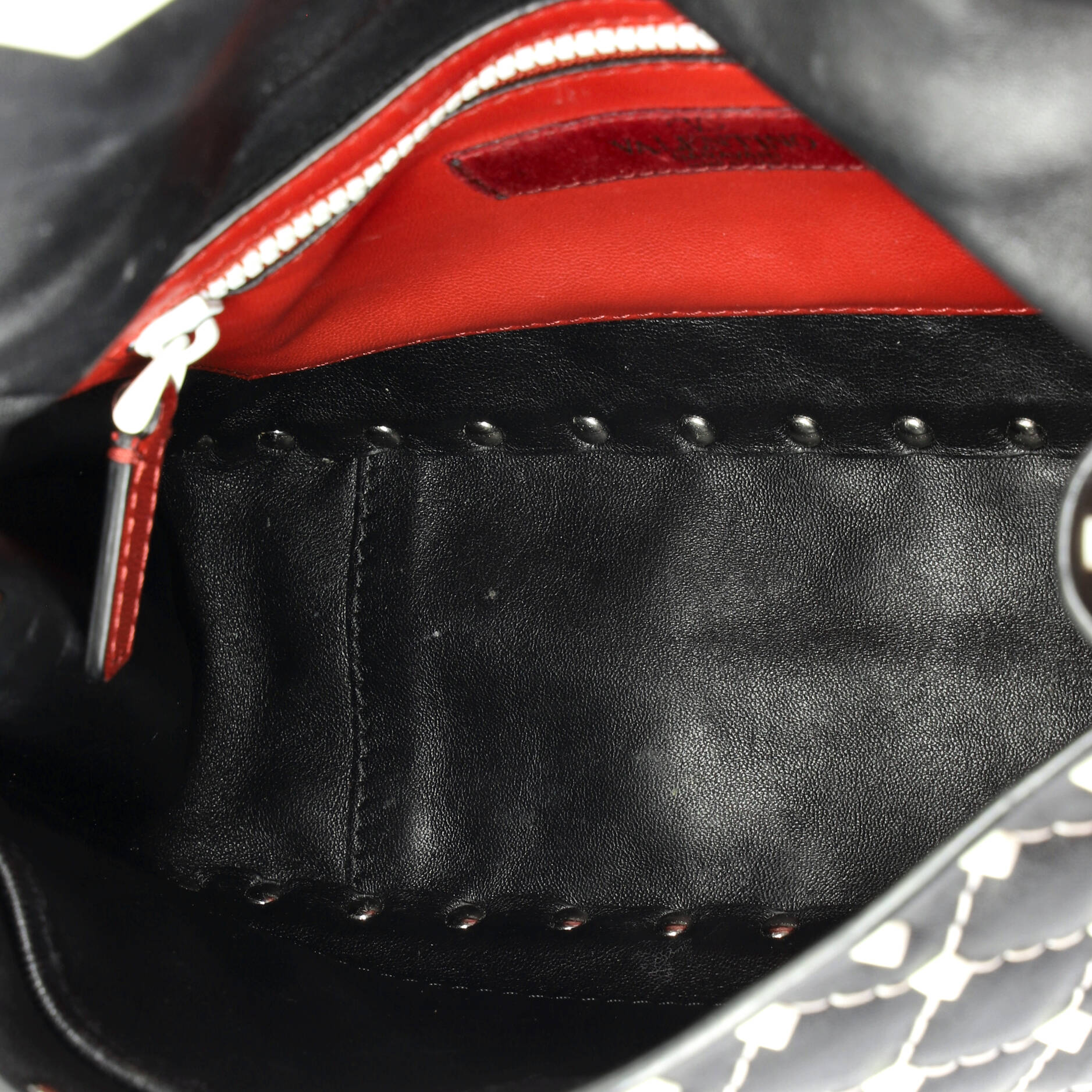 Free Rockstud Spike Flap Bag Quilted Leather Medium