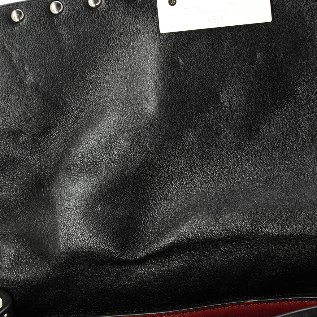 Free Rockstud Spike Flap Bag Quilted Leather Medium