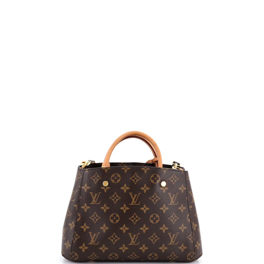 Montaigne Handbag Monogram Canvas BB