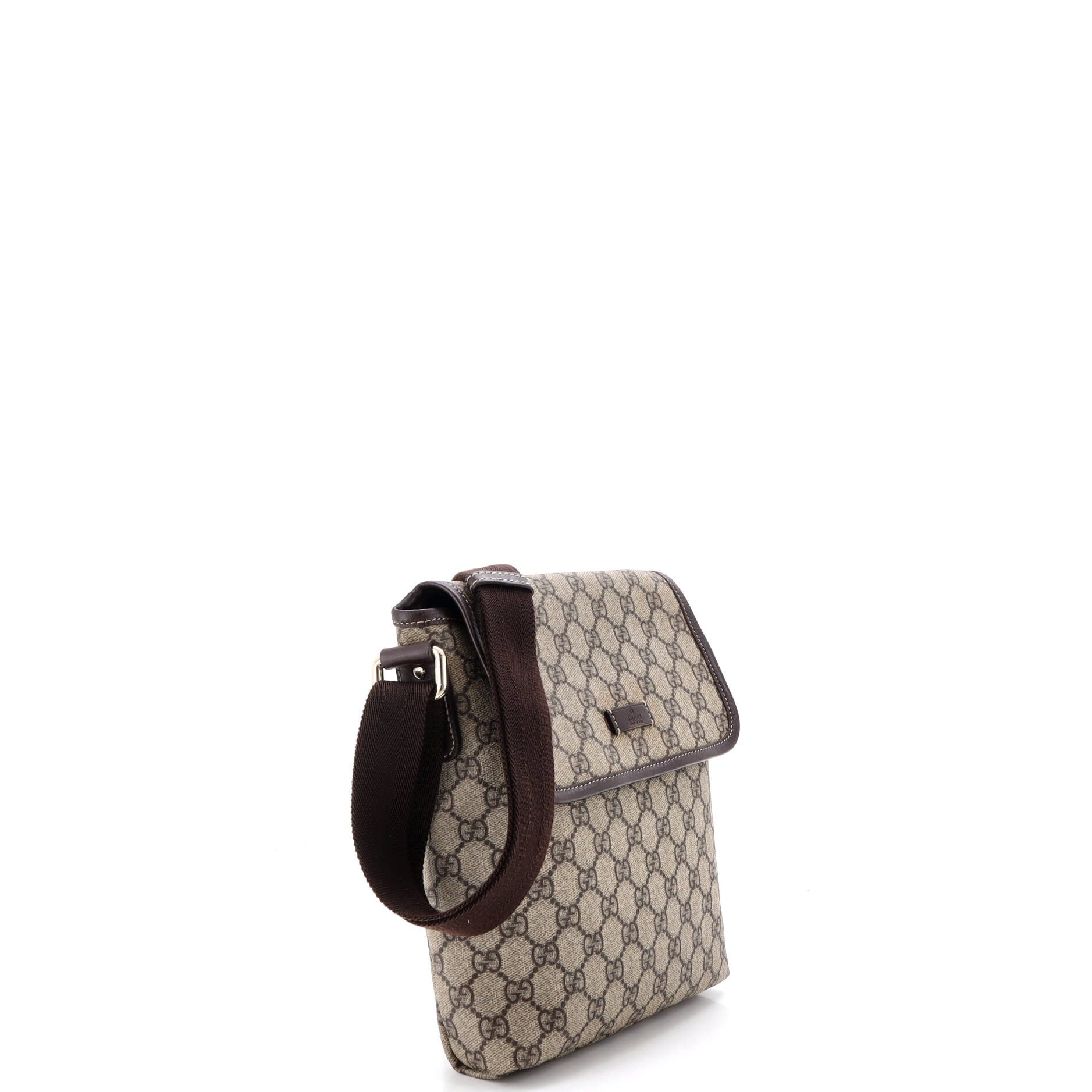 Flap Messenger GG Coated Canvas Small