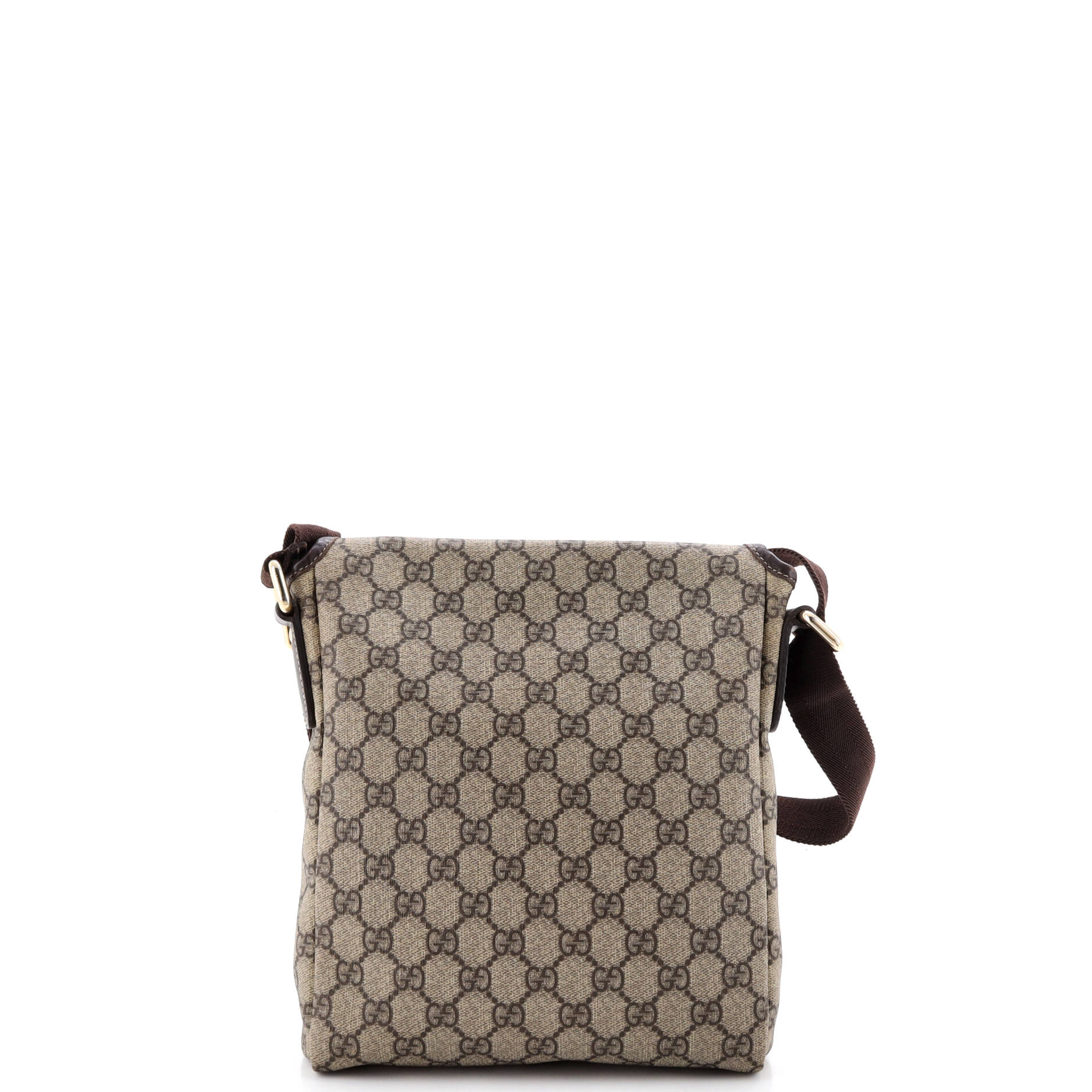 Flap Messenger GG Coated Canvas Small