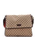 Web Strap Flap Messenger GG Canvas Medium