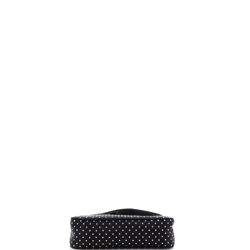 Re-Edition 2000 Hobo Studded Tessuto Mini