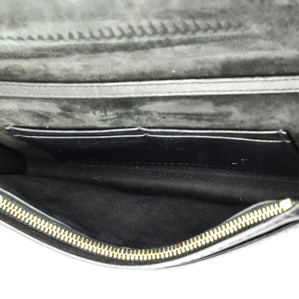 J'Adior Wallet on Chain Leather