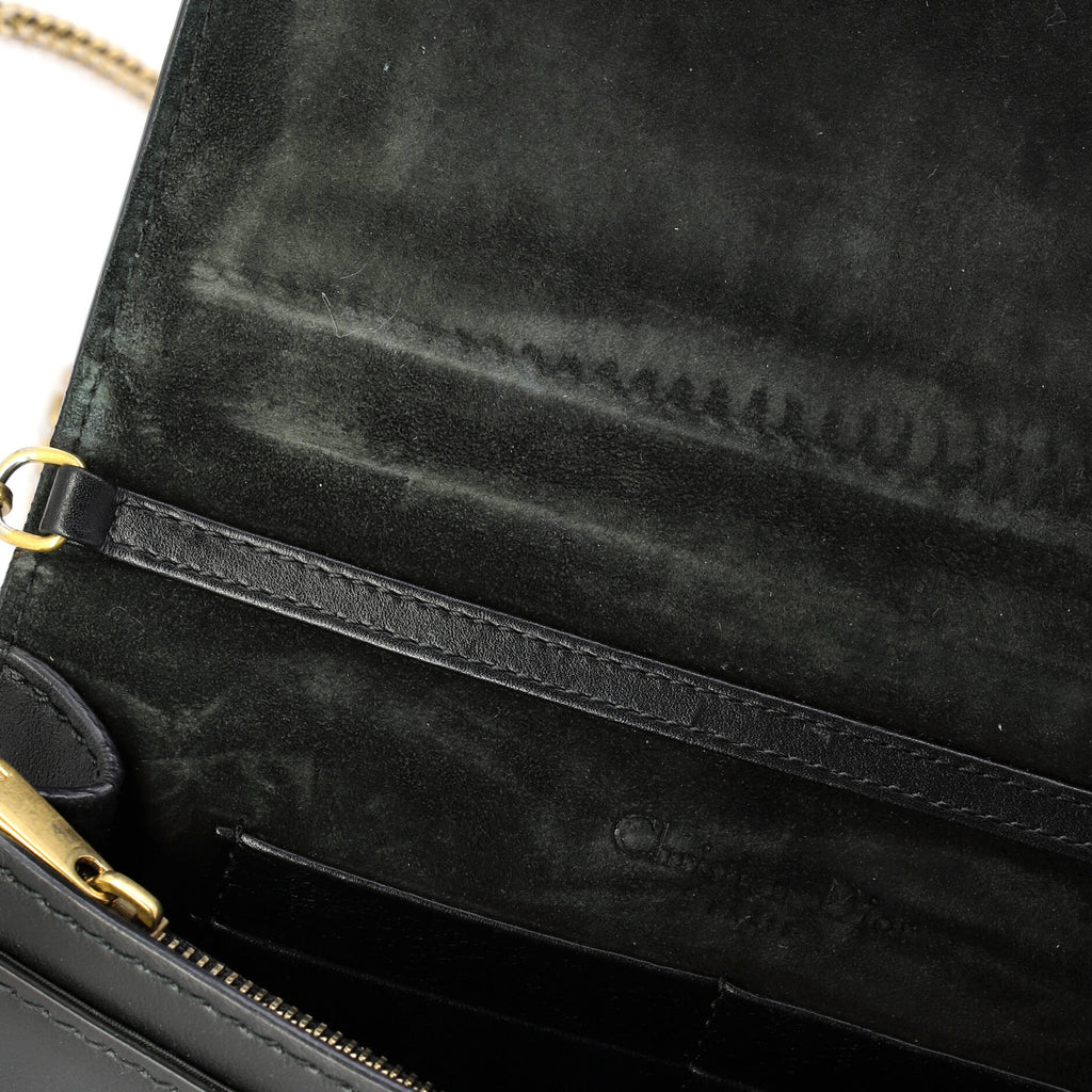 J'Adior Wallet on Chain Leather