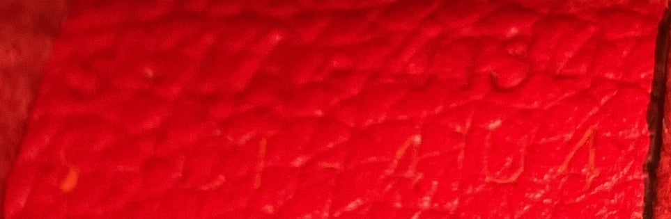 Luggage Bag Grainy Leather Nano