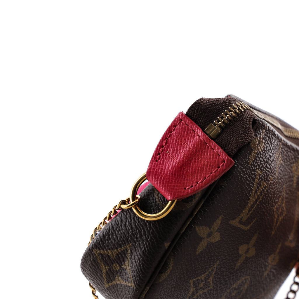 Pochette Accessoires Limited Edition Christmas Animation Monogram Canvas Mini