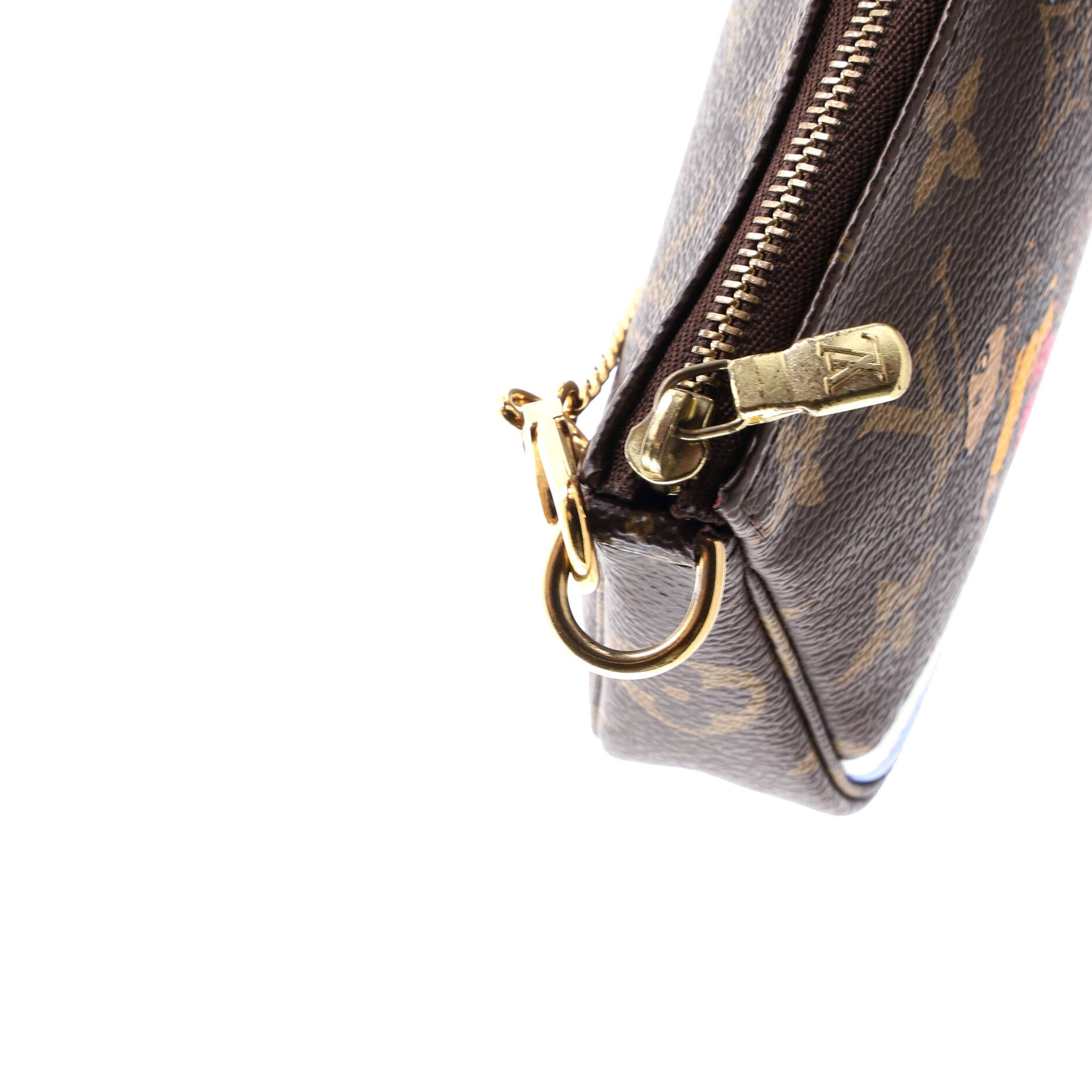 Pochette Accessoires Limited Edition Christmas Animation Monogram Canvas Mini