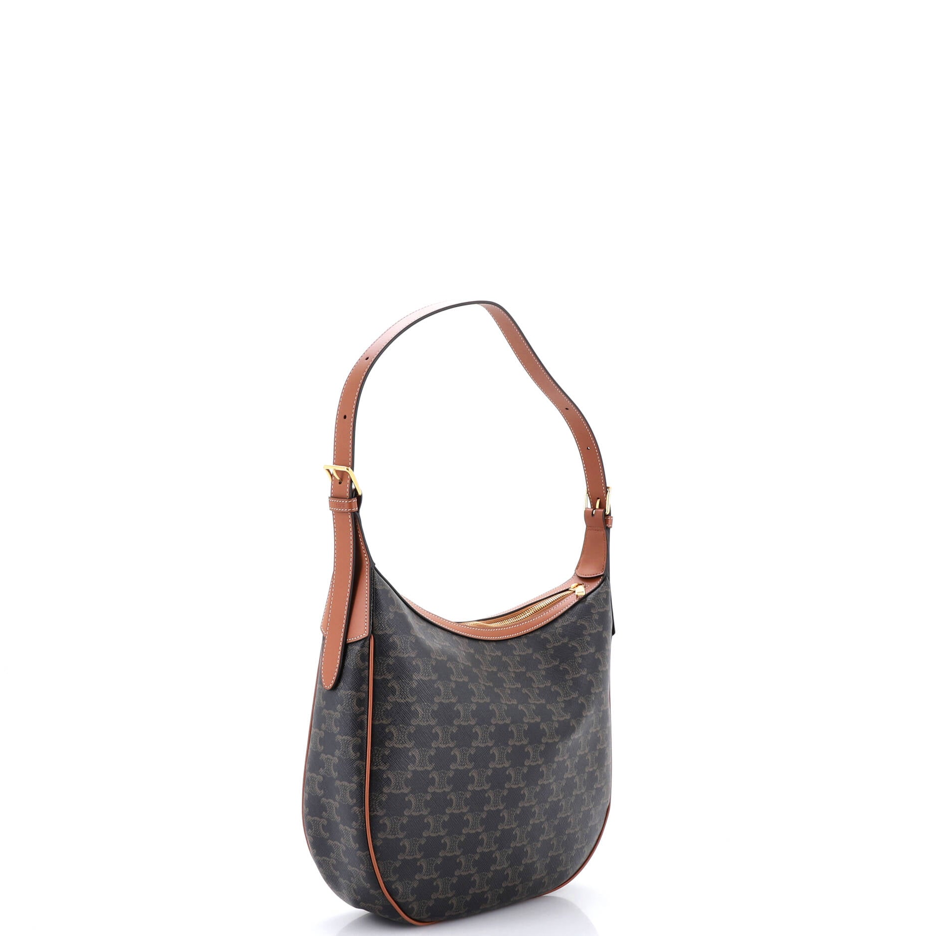 Heloise Bag Triomphe Coated Canvas Medium