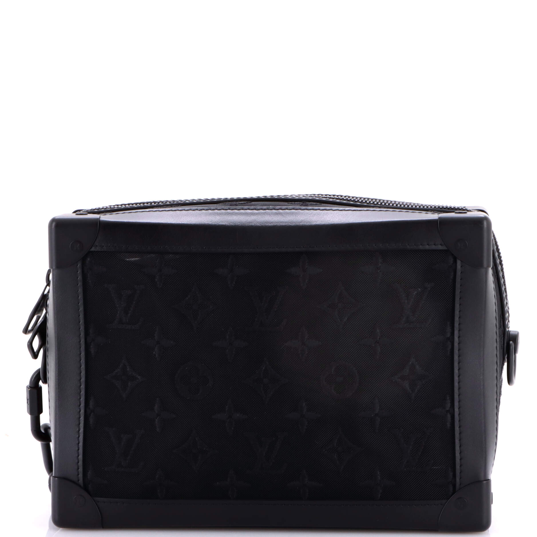 Soft Trunk Bag Monogram See Through Mesh