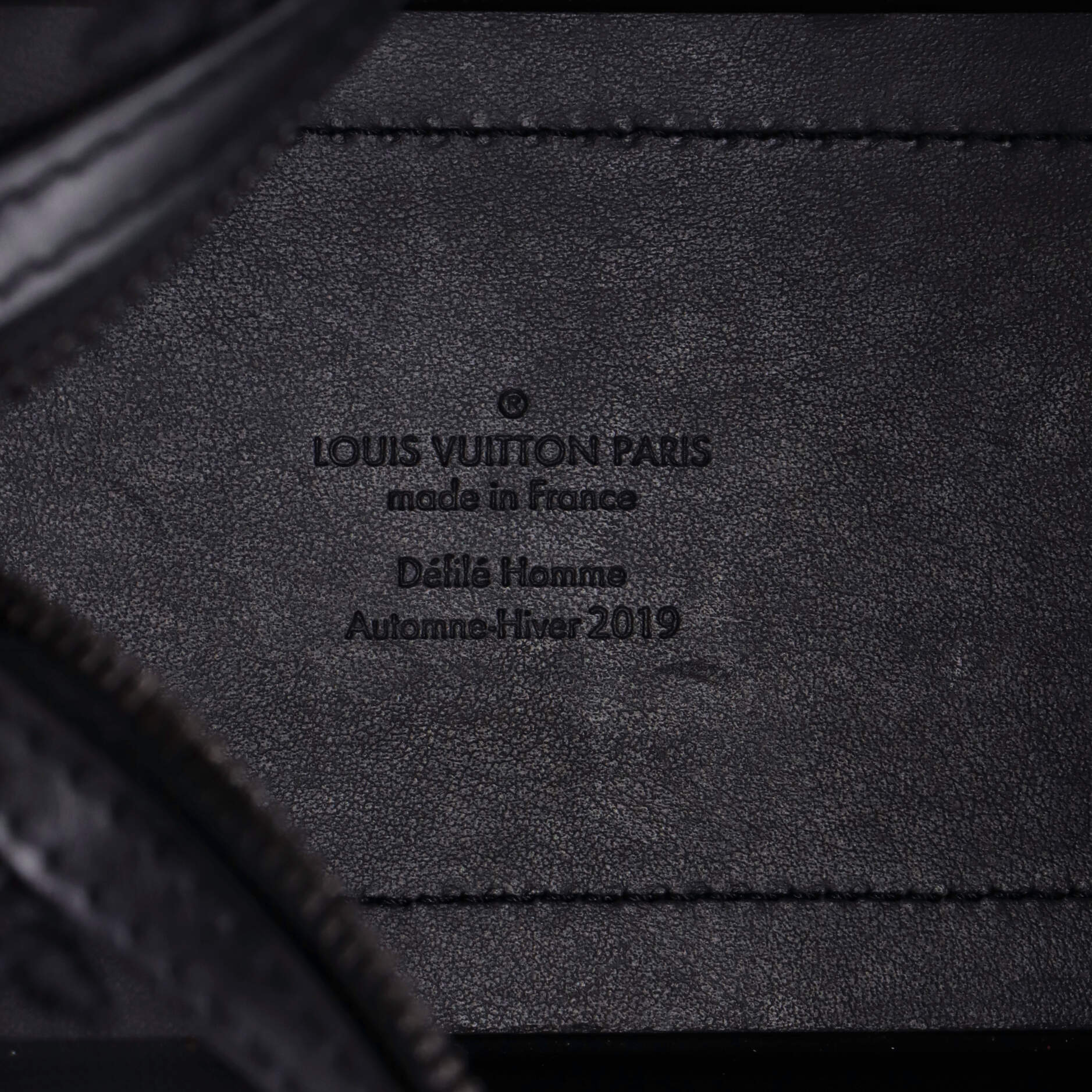 Soft Trunk Bag Monogram See Through Mesh