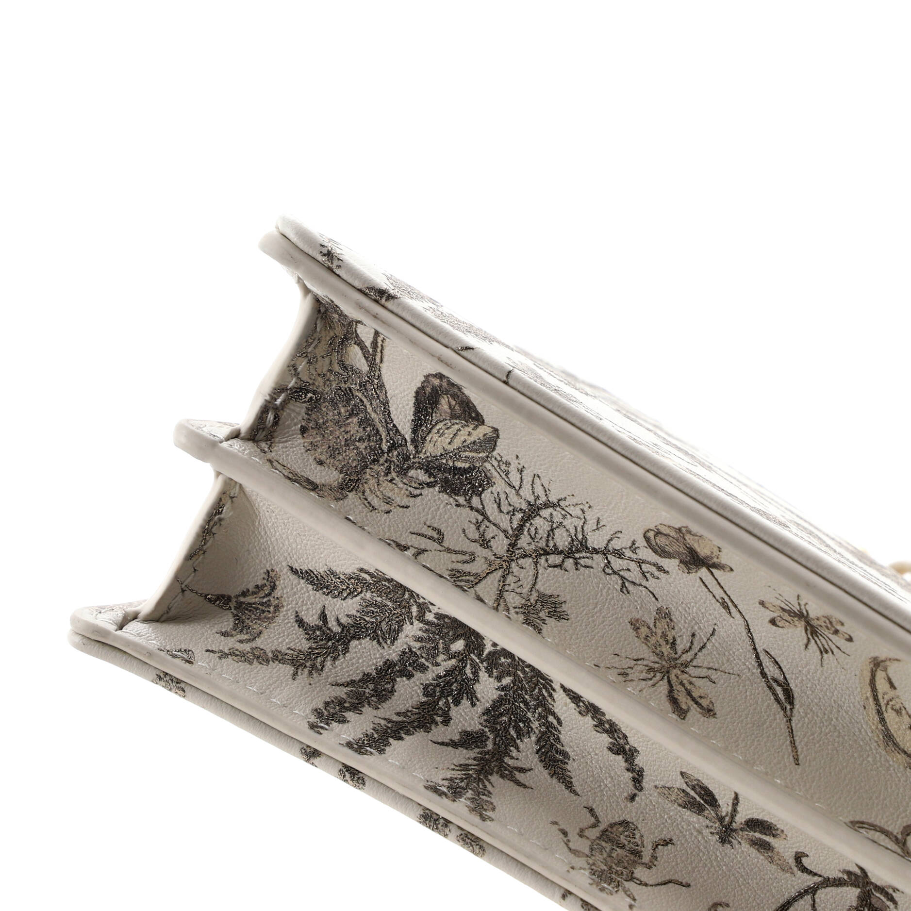 Miss Caro Flap Bag Printed Leather Mini