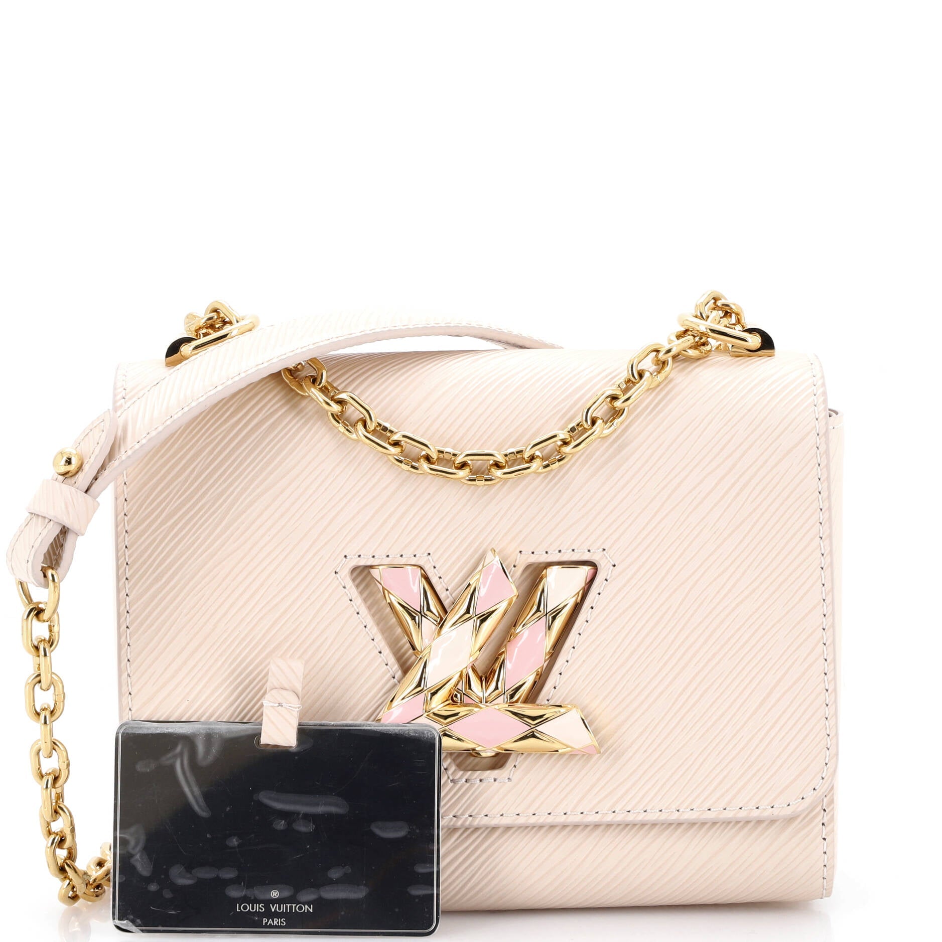 Twist Handbag Epi Leather with Enamel PM