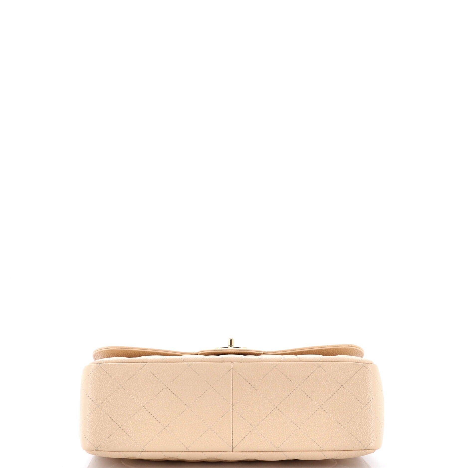Vintage Classic Double Flap Bag Quilted Caviar Jumbo
