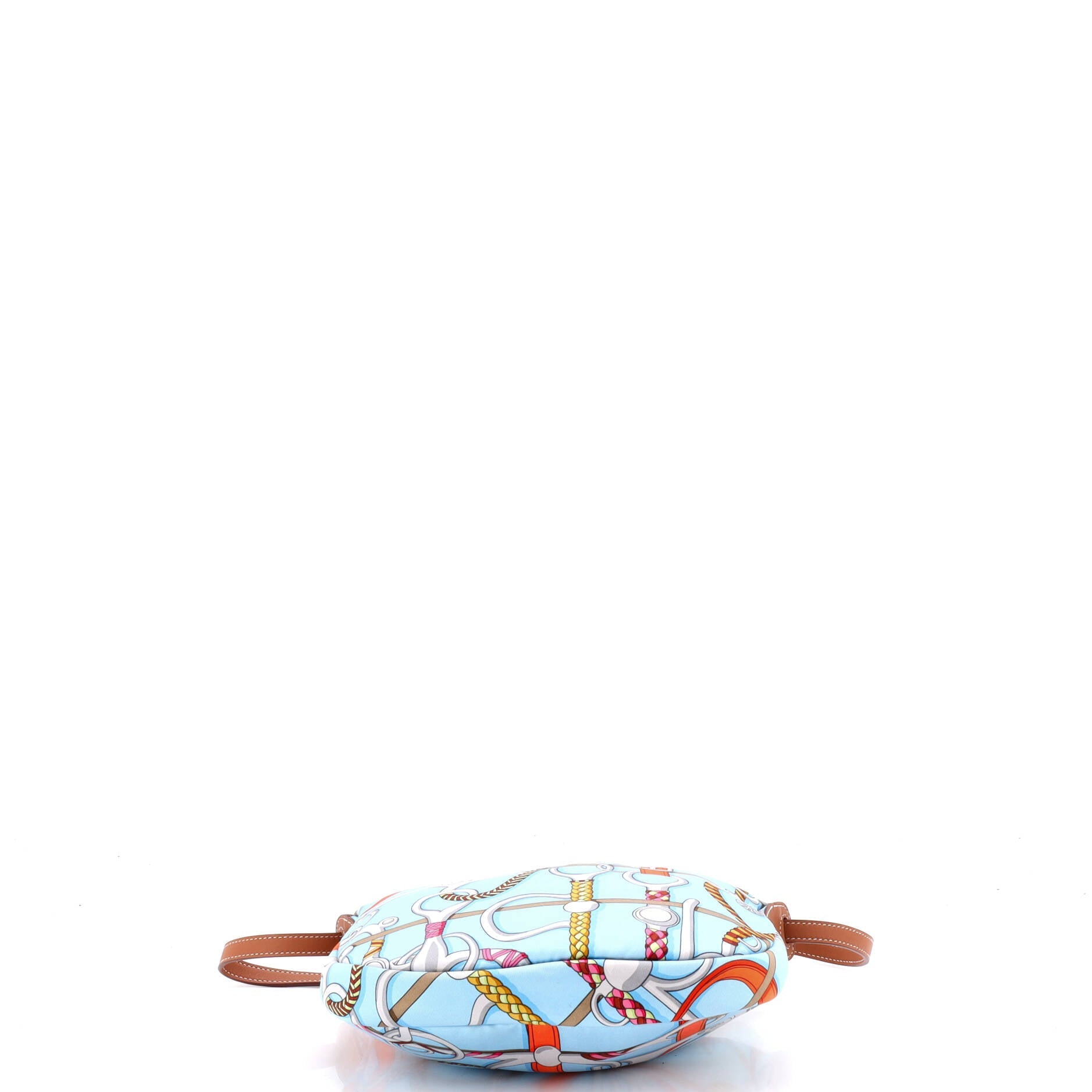 Sursoie To Go Pouch Printed Silk and Leather