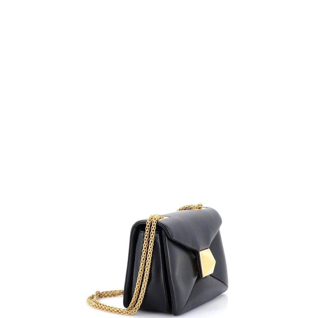 One Stud Chain Flap Bag Leather Small