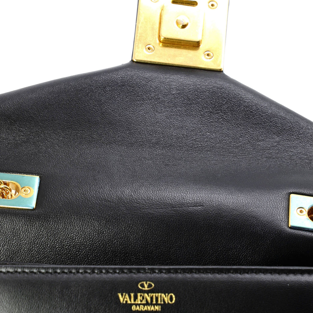 One Stud Chain Flap Bag Leather Small