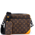 Trio Messenger Bag Macassar Monogram Canvas
