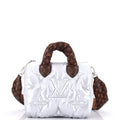 Speedy Bandouliere Bag Monogram Quilted Econyl Nylon 25