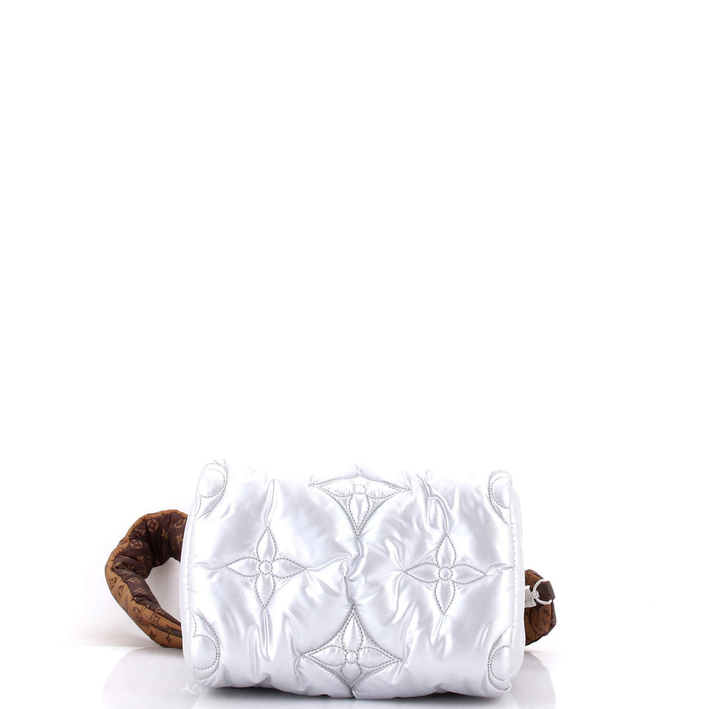 Speedy Bandouliere Bag Monogram Quilted Econyl Nylon 25