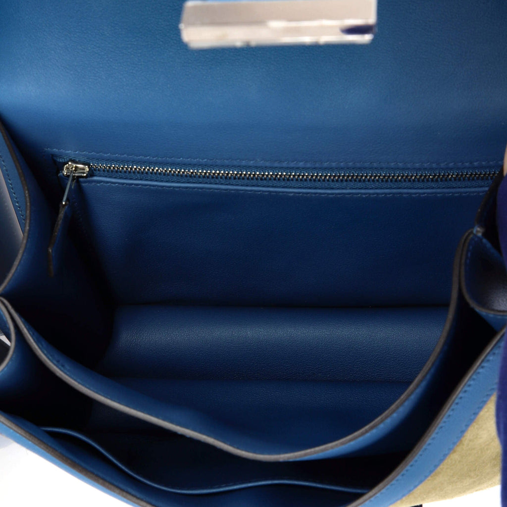 Constance Bag Doblis Suede with Swift 23