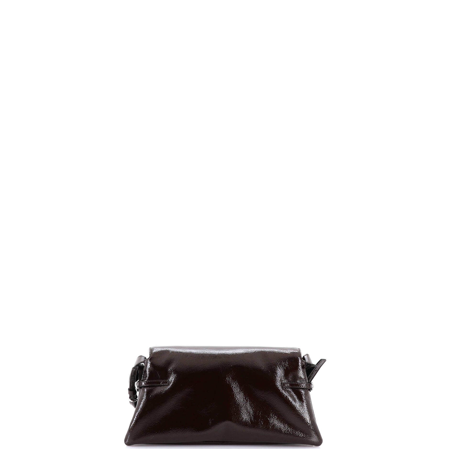 Voyou Shoulder Flap Bag Patent Small